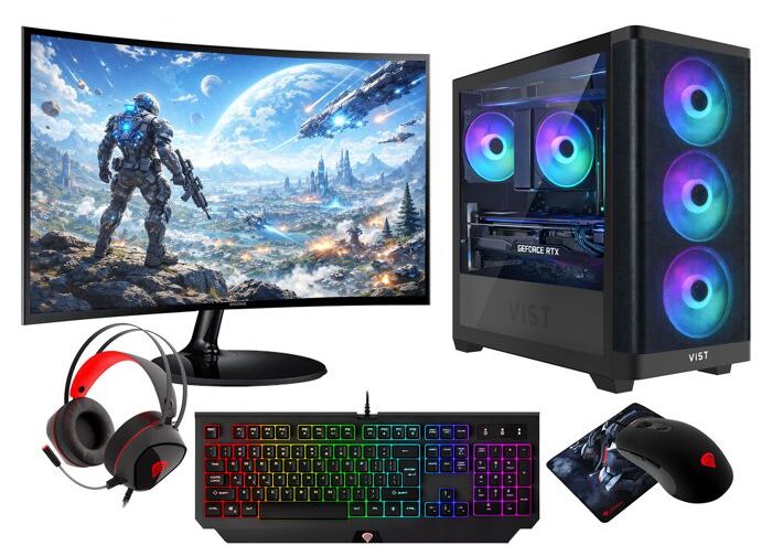 VIST Gaming RTX 4060 • Pack Écran 27″ • Reconditionné